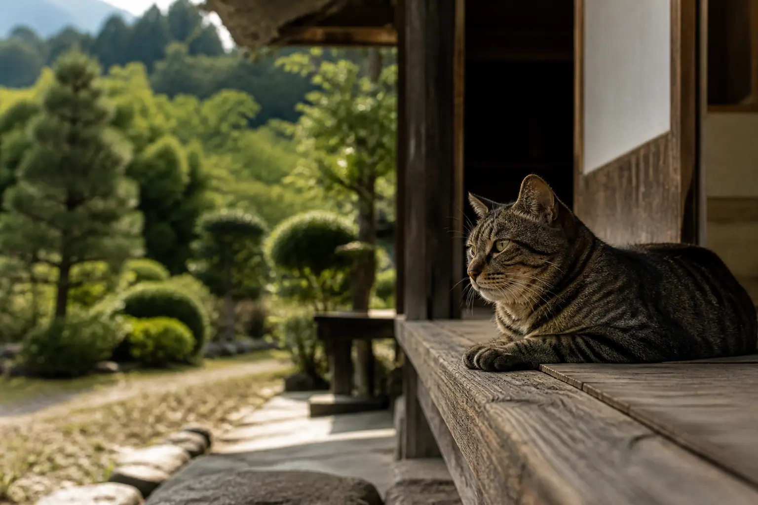 動物と里山の共生を表すコンセプトイメージ