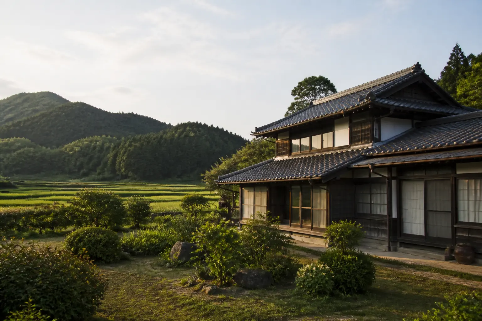 日本の地方での暮らしを表すコンセプトイメージ